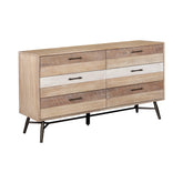 Coaster Marlow 6-drawer Dresser Rough Sawn Multi Model 215763